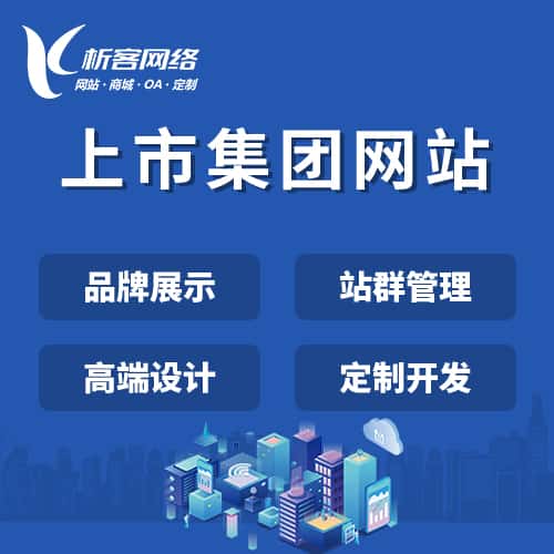 合肥上市集团网站定制
